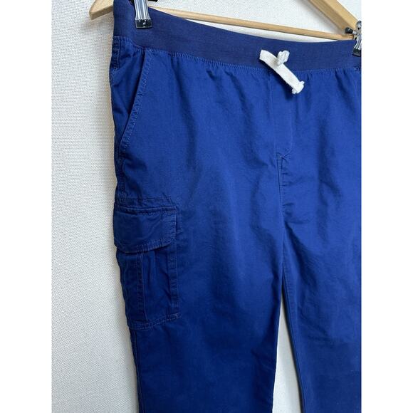 Lands End Pull On Big Boy’s Deck Pants Size 18H-20H XLarge Cargo Pockets - Picture 3 of 16